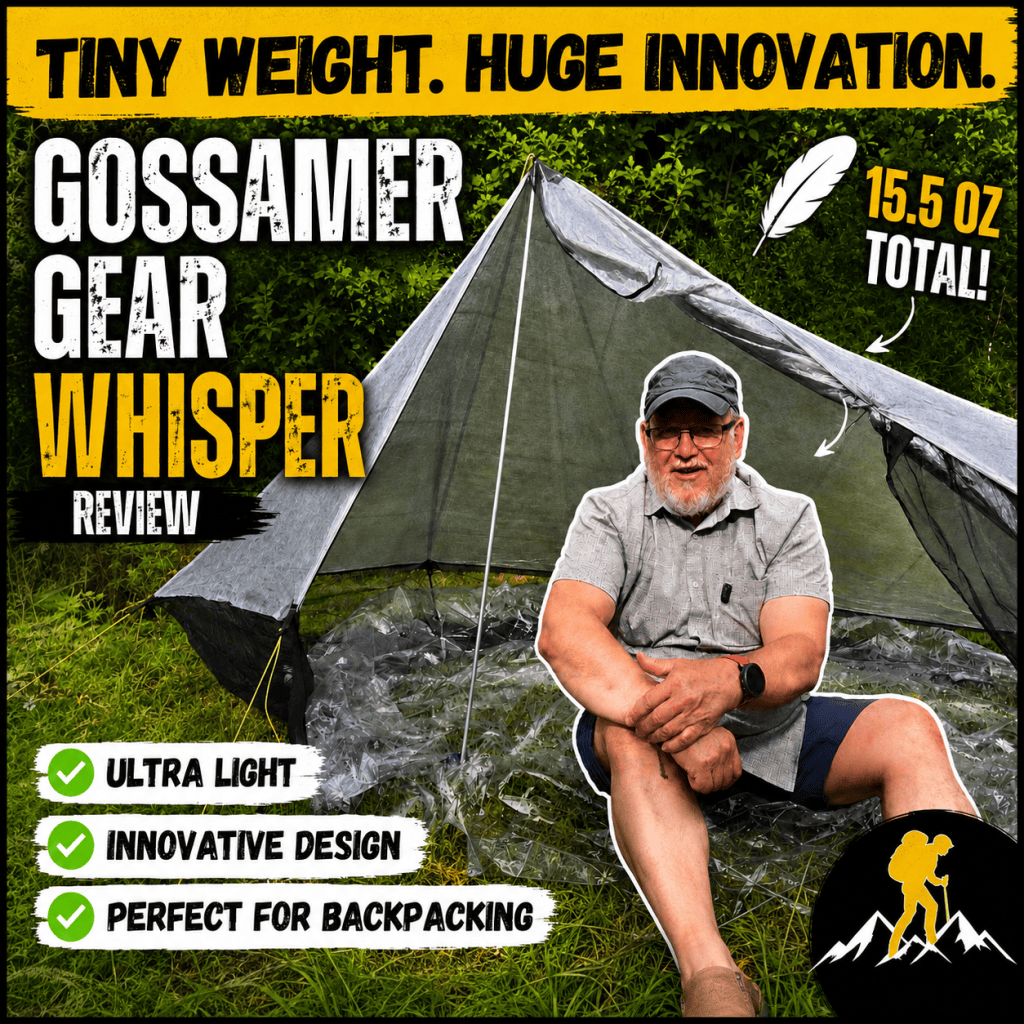 The Ultimate Sub-16 oz Hybrid Shelter? My Gossamer Gear Whisper Review