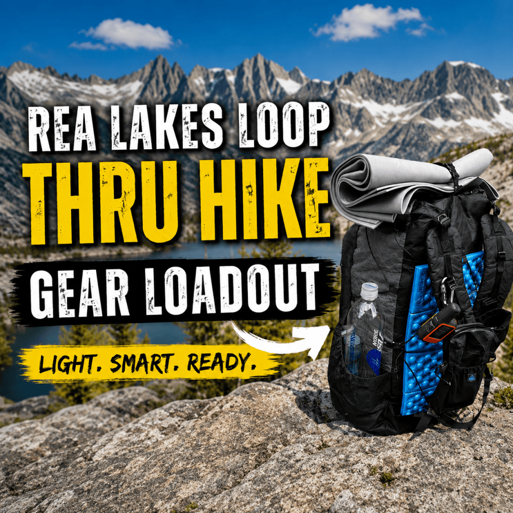 My 11-Pound Ultralight Backpacking Gear List for the Rae Lakes Loop